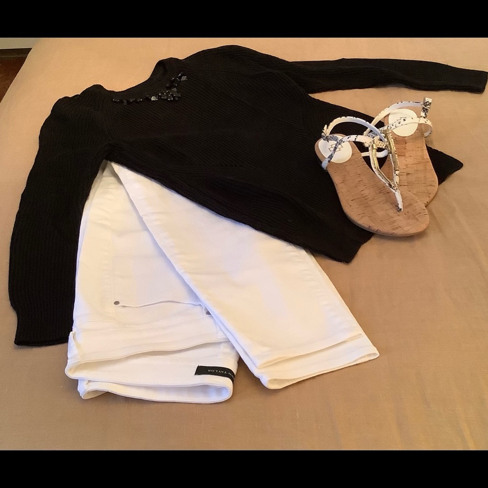 Loft black sweater